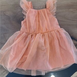 Cat & Jack Coral Tulle Dress